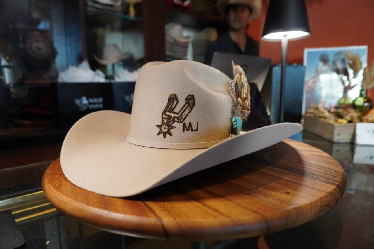 Free Spurs Logo Branding at Wild Pony Hat Bar, All NBA Finals Long