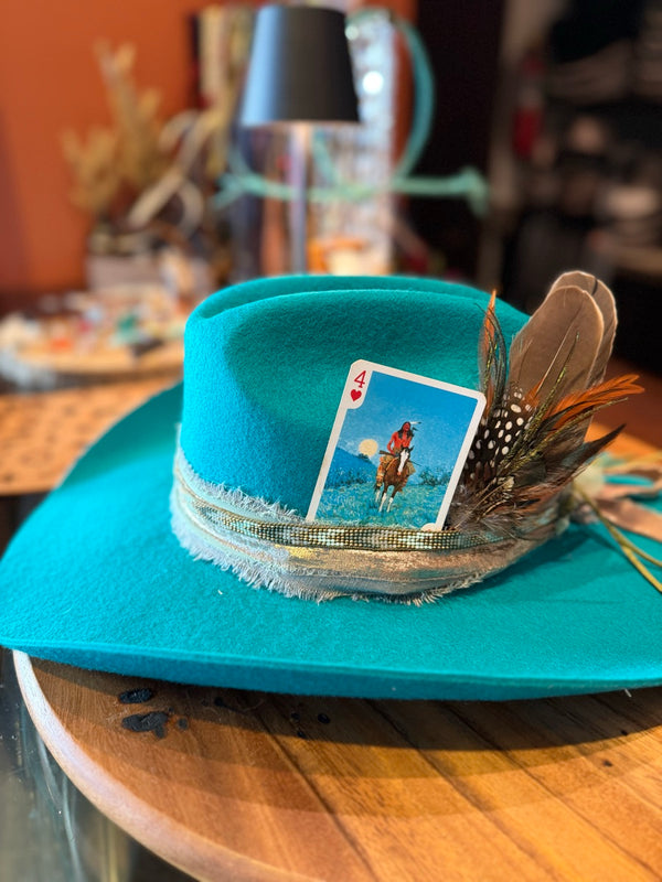corporate team building hat bar event San Antonio - hat-detail